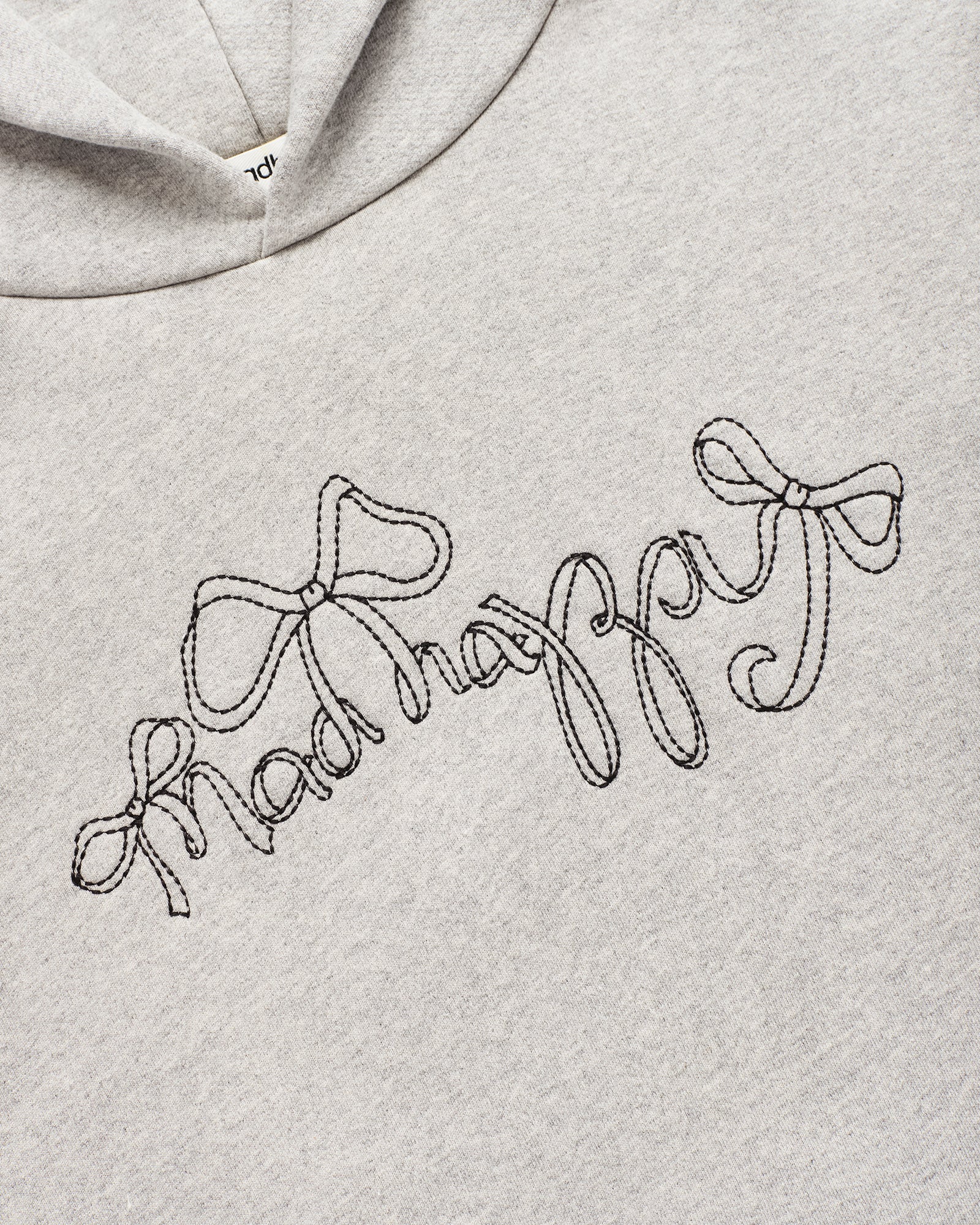 Bow Fleece Hoodie - Image 2