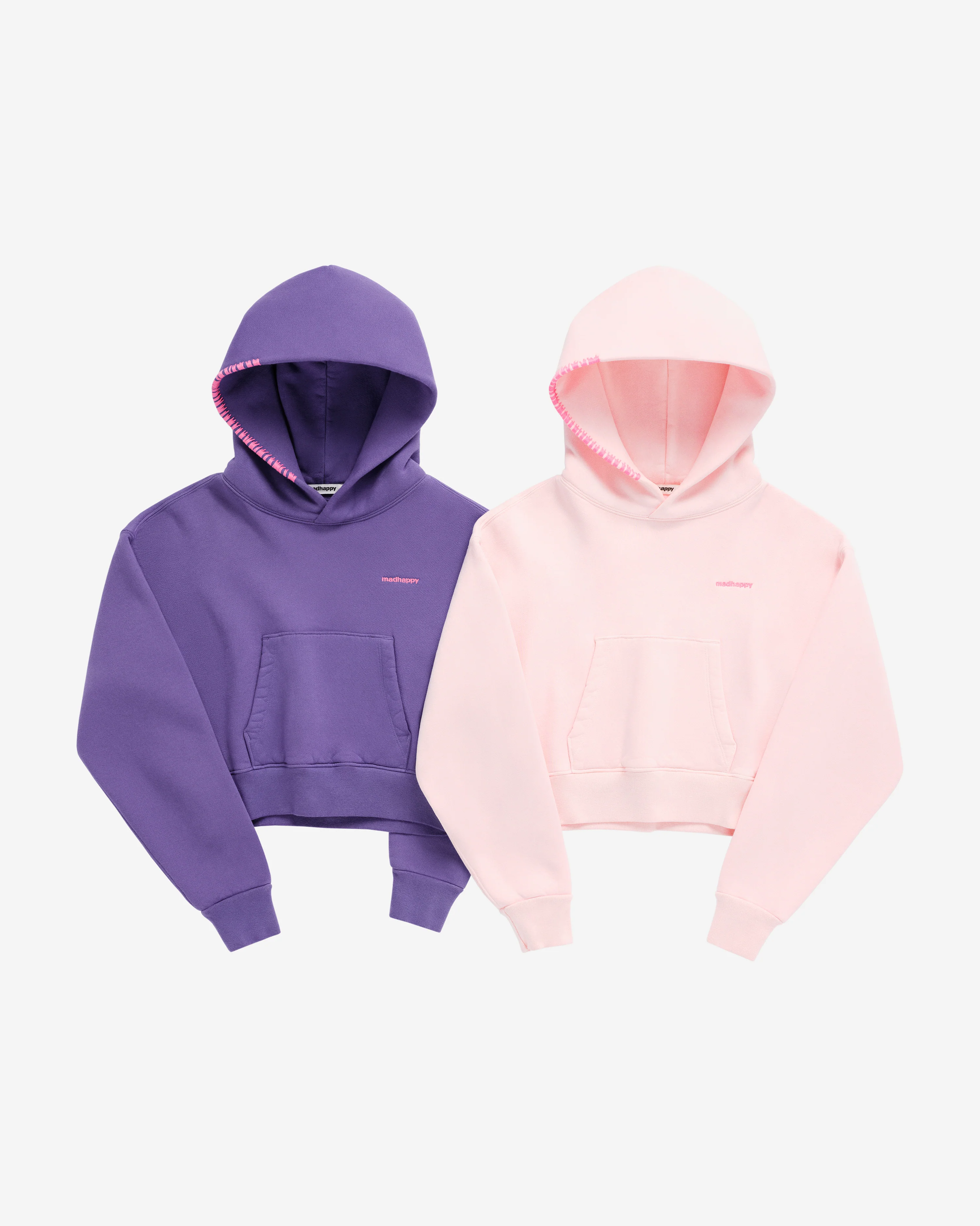Classics Cropped Fleece Hoodie - Image 2
