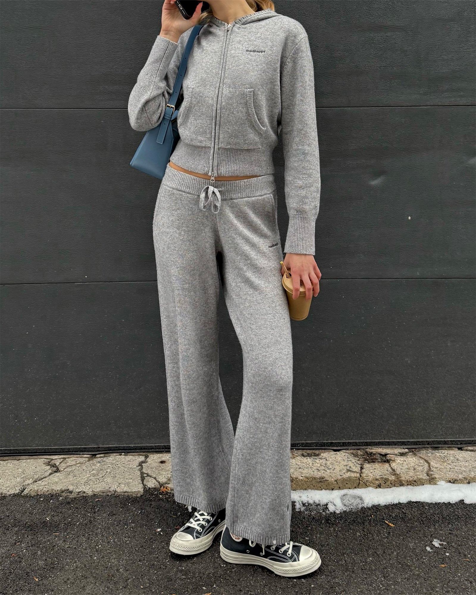 Classics Shrunken Sweater Full Zip Hoodie - Image 3