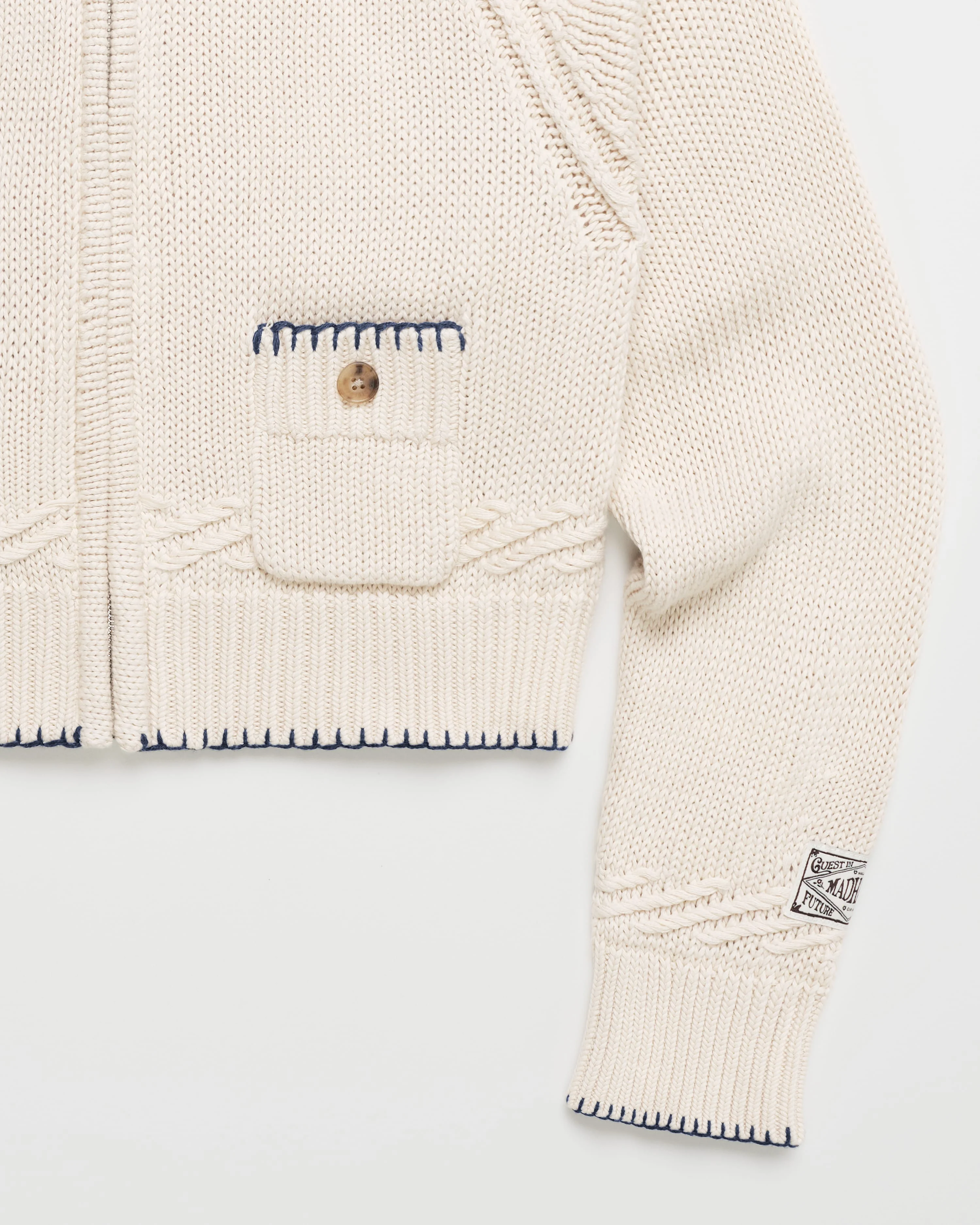 Guest In Residence Knit Full Zip - Image 6
