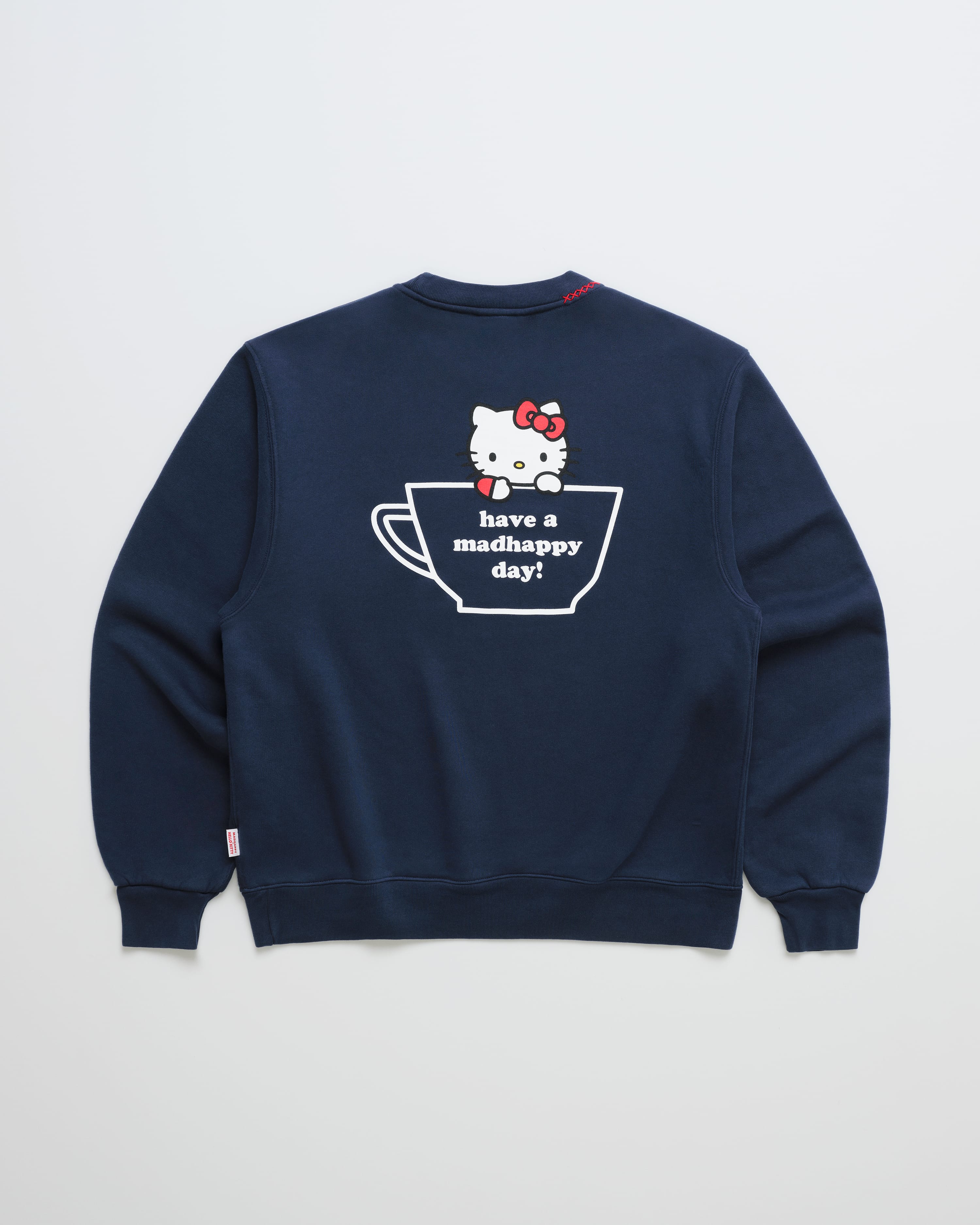 Hello Kitty® Tea Cup Midweight Fleece Crewneck - Image 2