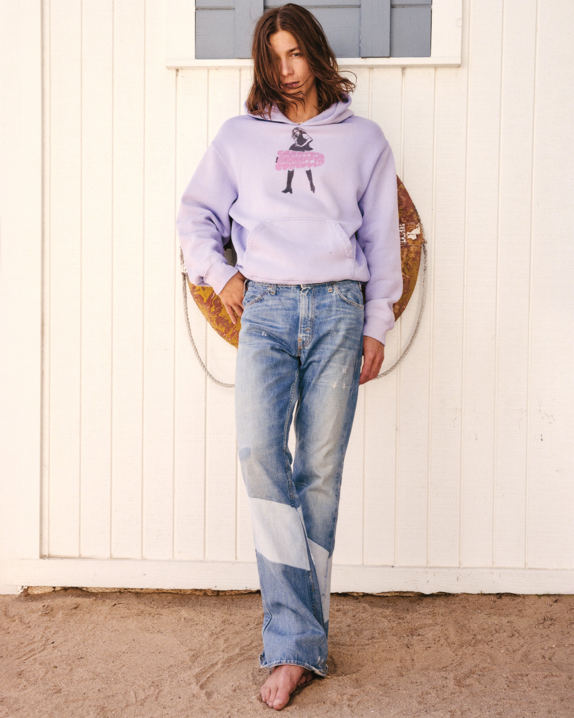 Hysteric Glamour Midweight Fleece Hoodie - Image 4