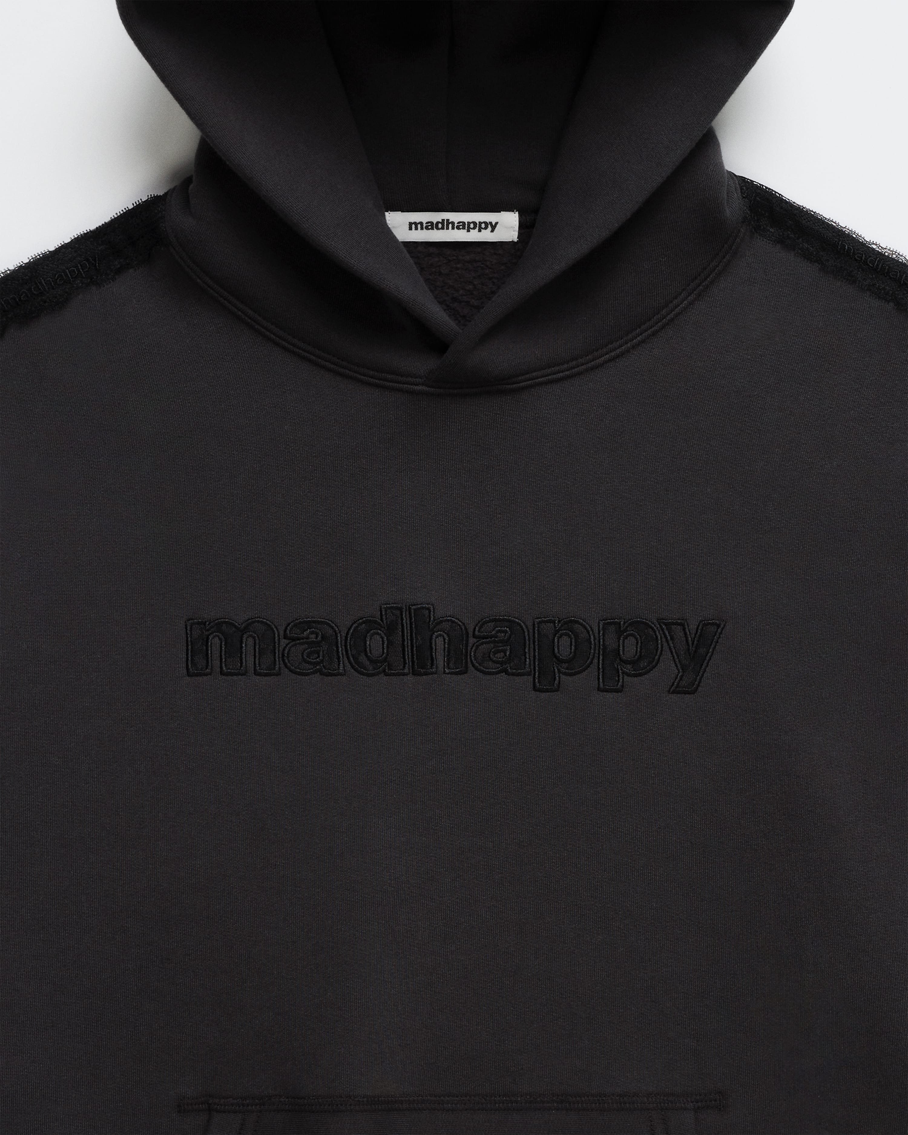 Lace Trim Midweight Hoodie - Image 2