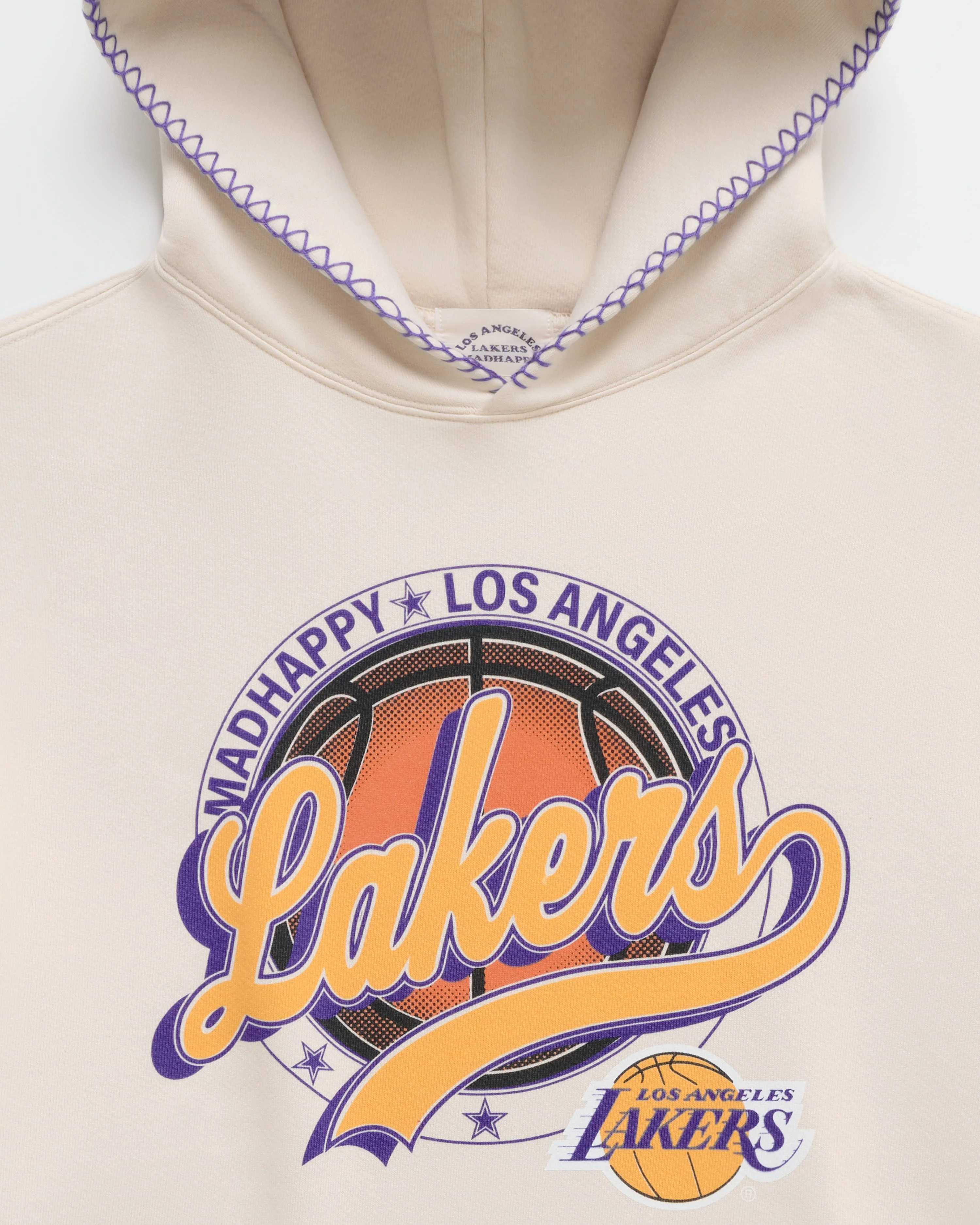 Lakers Basketball Fleece Hoodie - Image 2