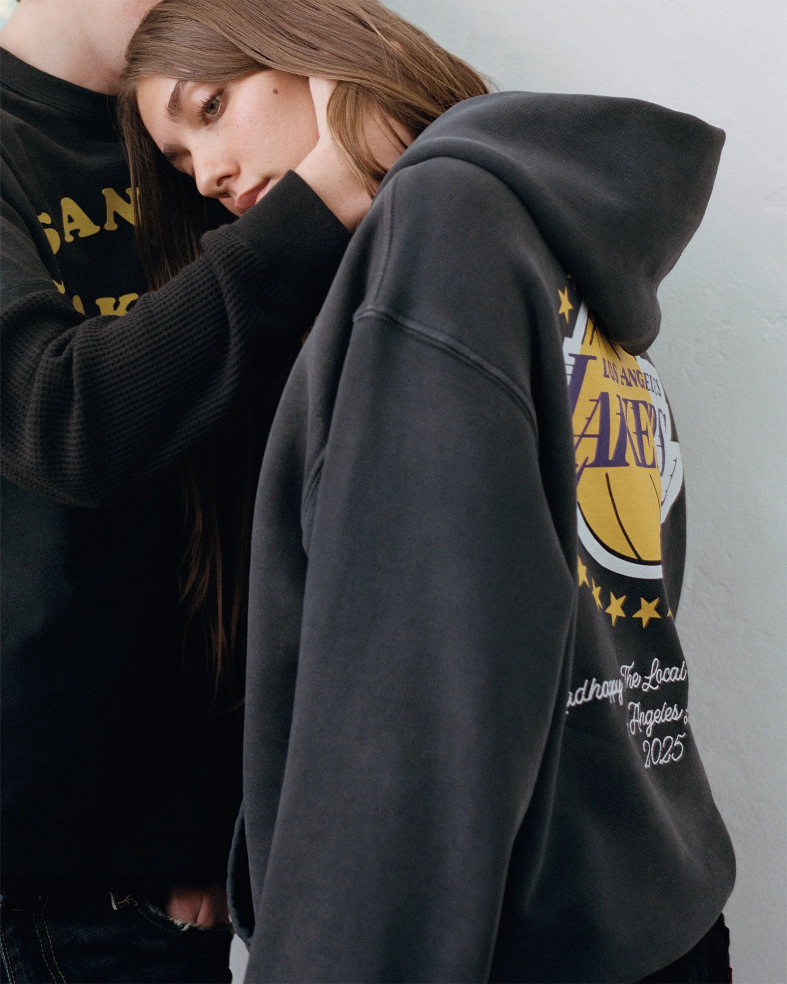 Lakers Stars Fleece Hoodie - Image 4