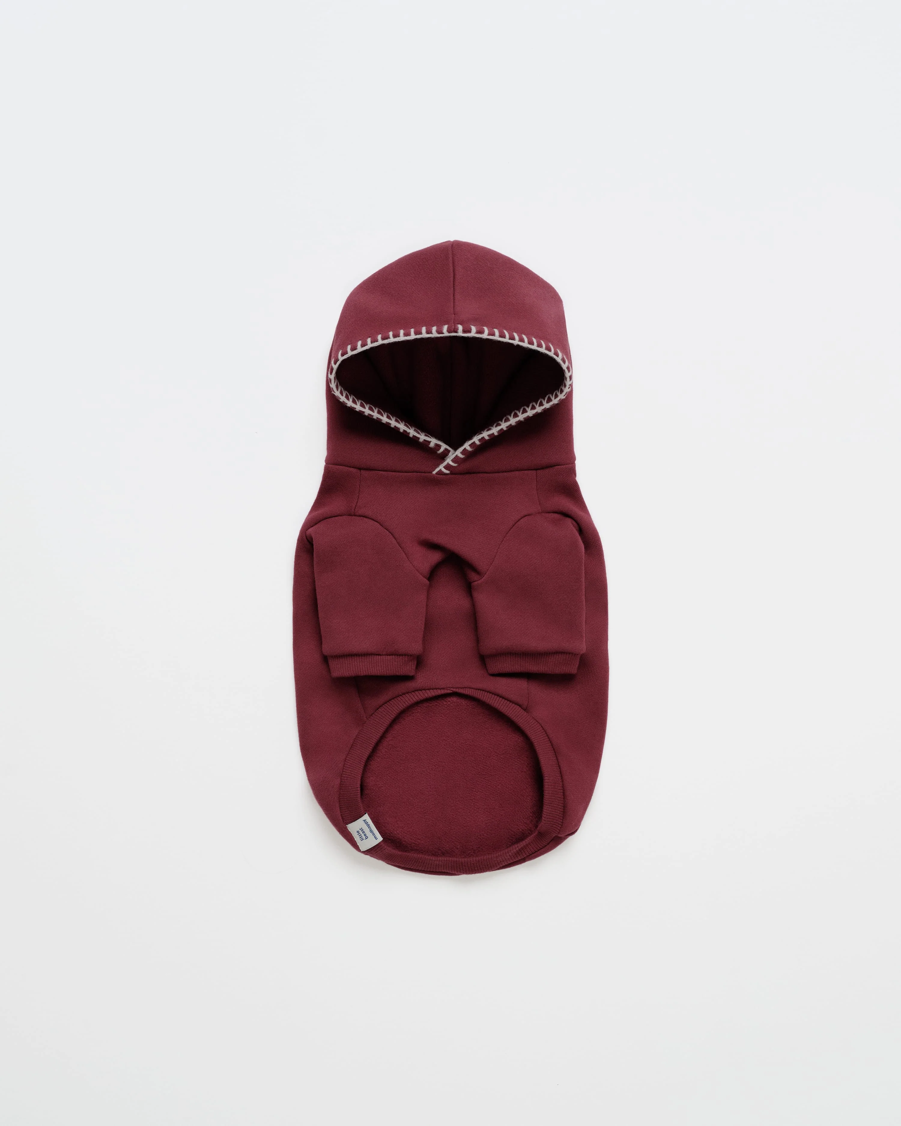 Little Beast Patchwork Fleece Dog Hoodie - Image 3