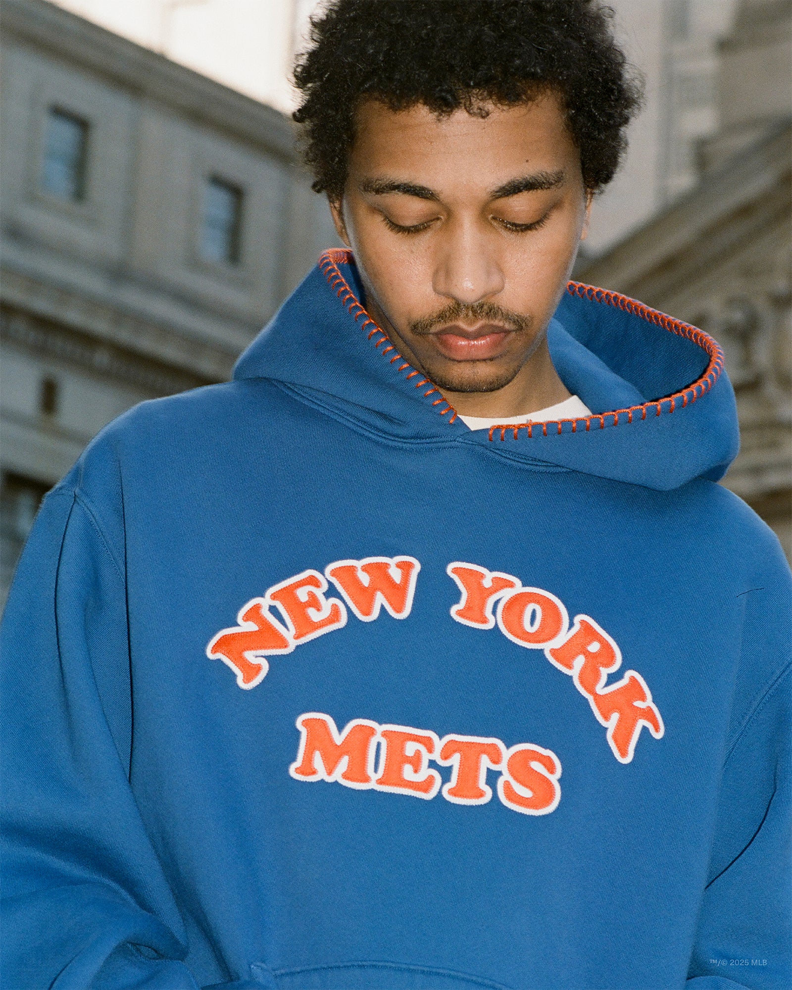 Mets Cooper Applique Hoodie - Image 2
