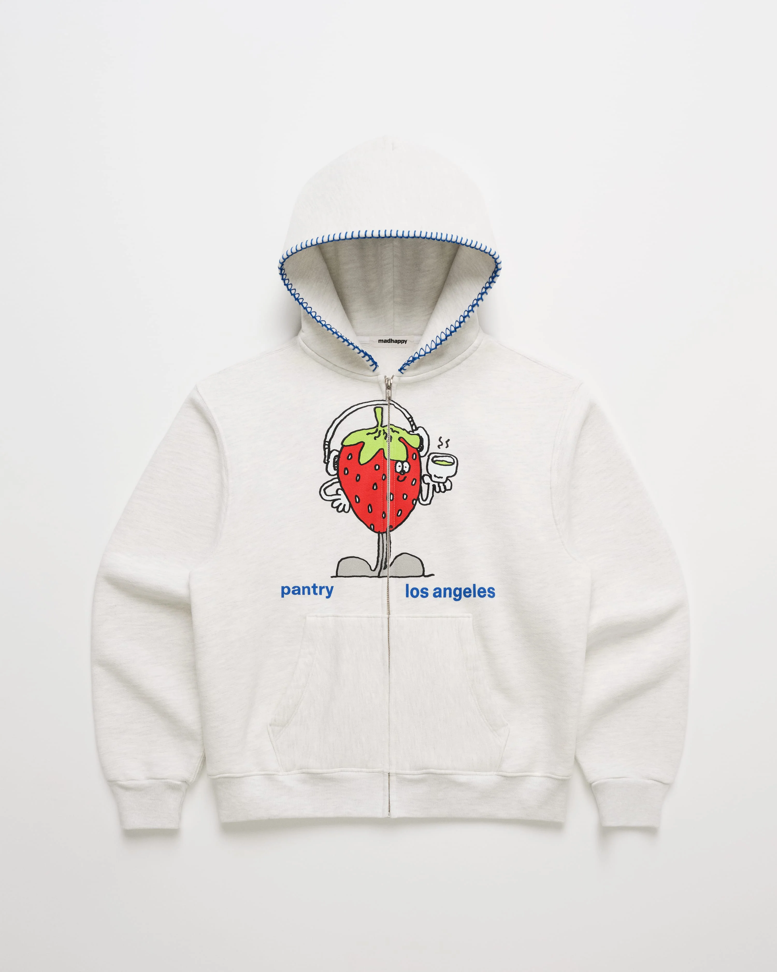 Pantry Strawberry Fleece Zip Up