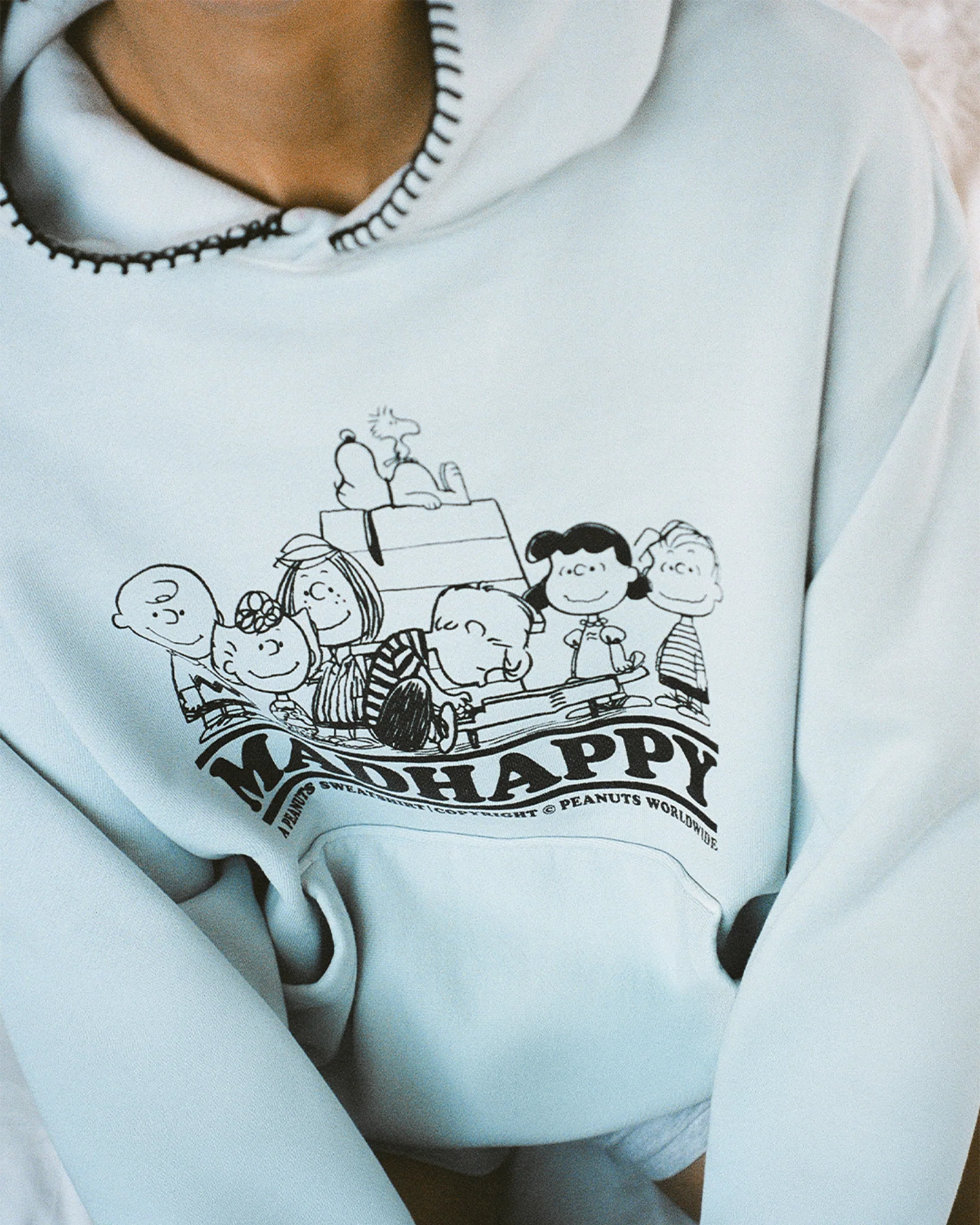 Peanuts Fleece Hoodie - Image 3