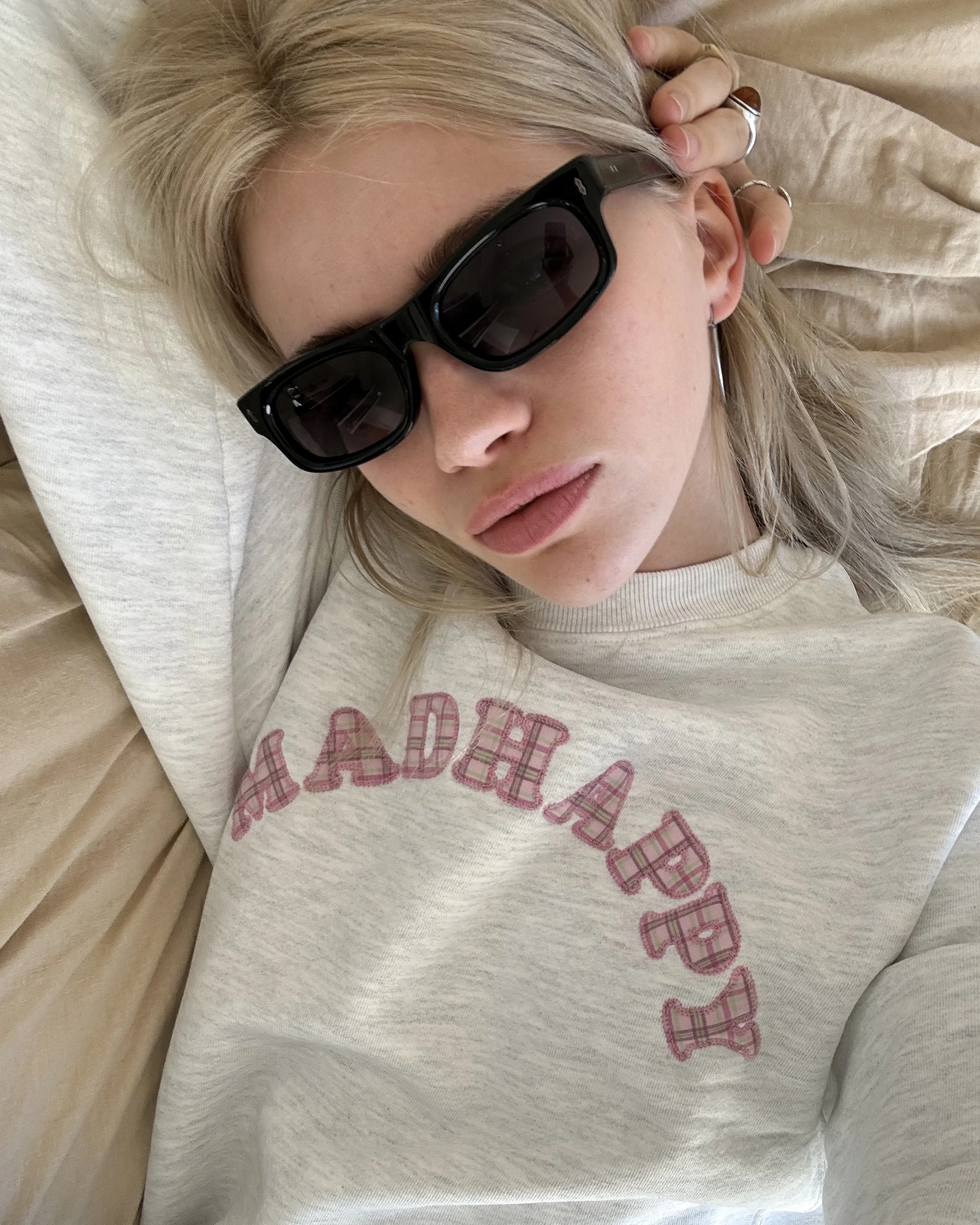 Plaid Cooper Fleece Crewneck - Image 2