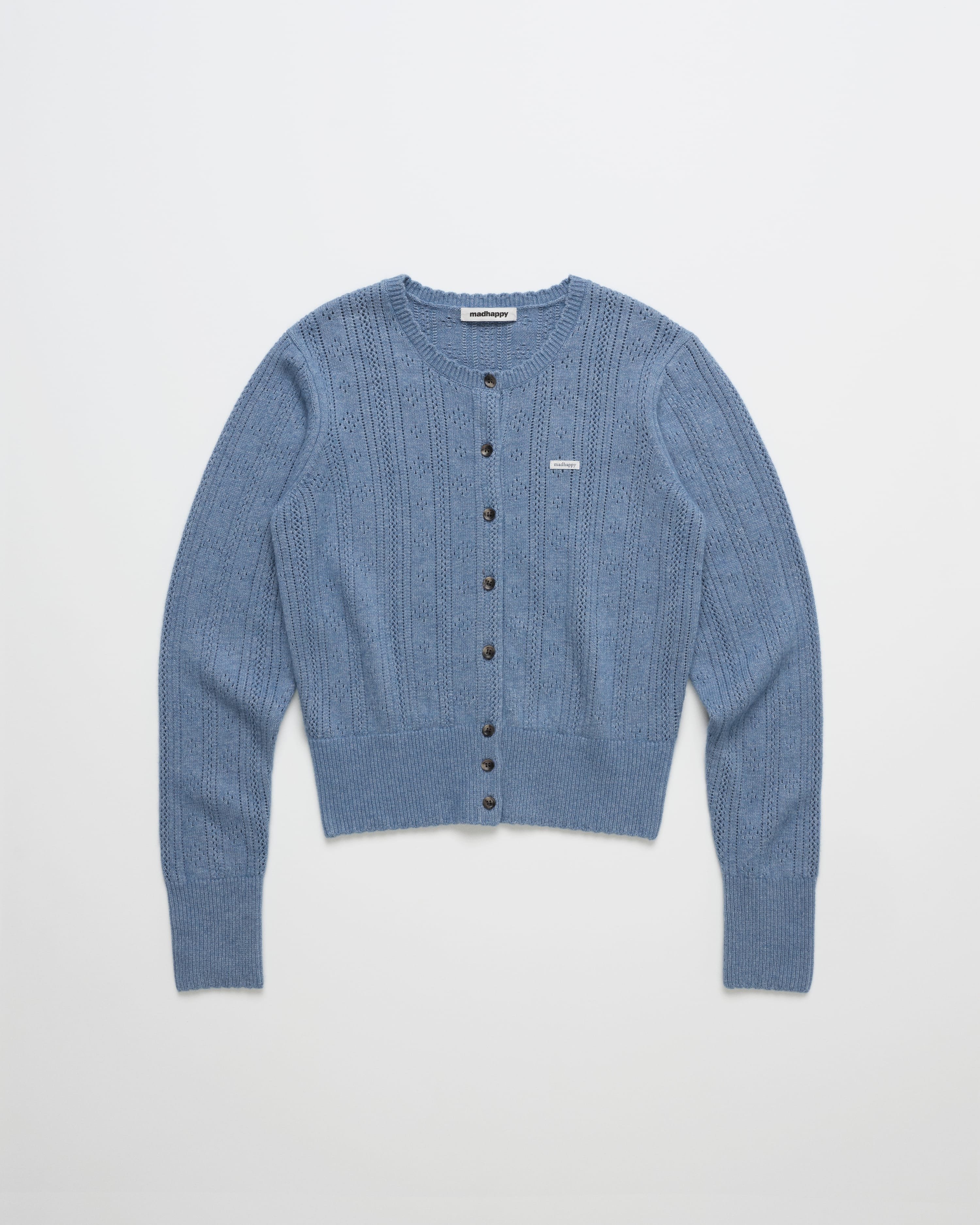 Pointelle Knit Cardigan