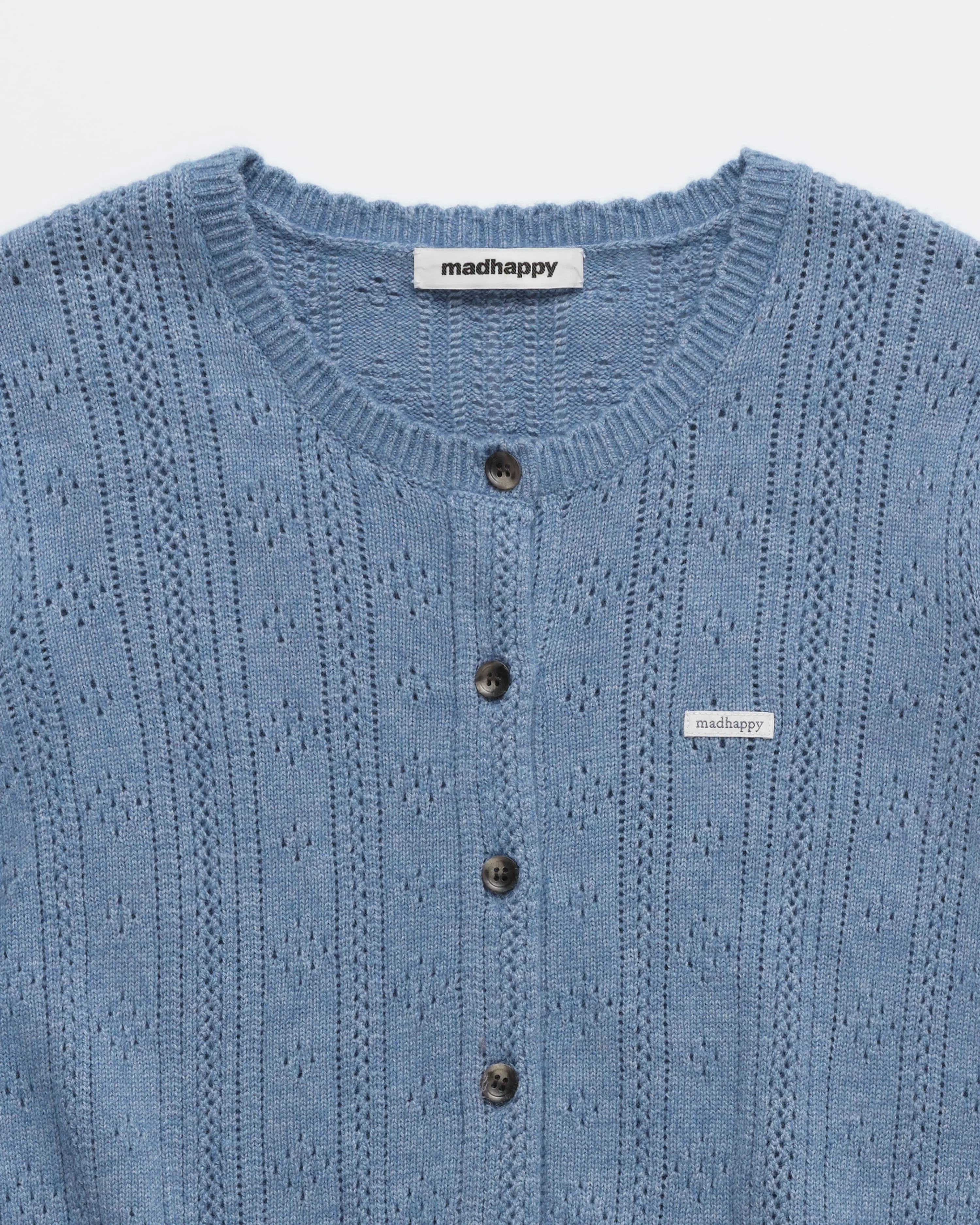 Pointelle Knit Cardigan - Image 2