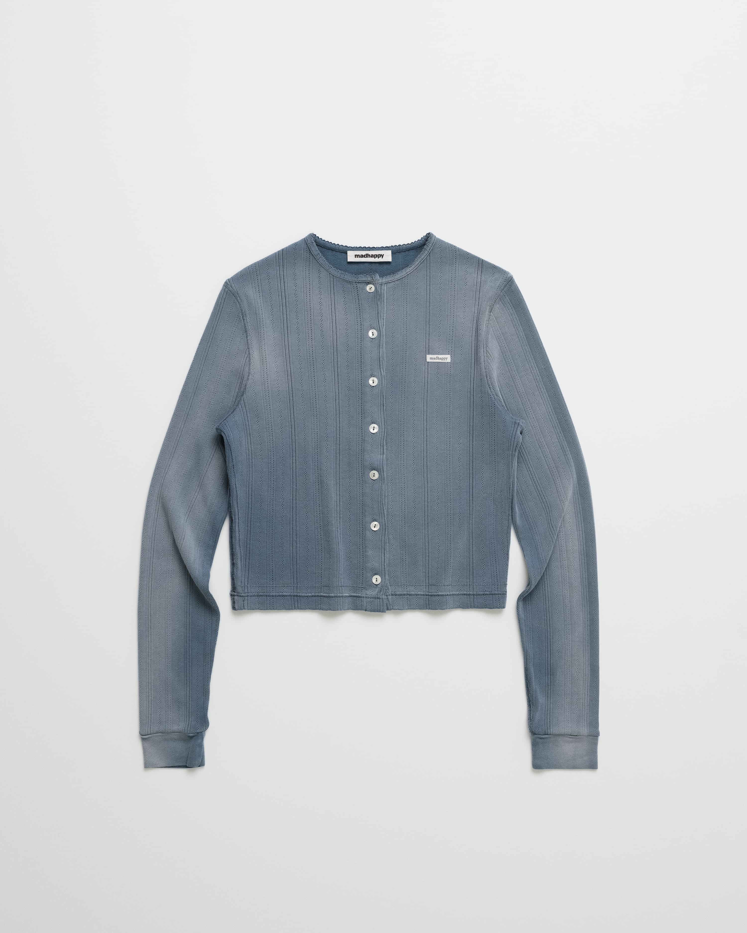 Pointelle Knit Cardigan