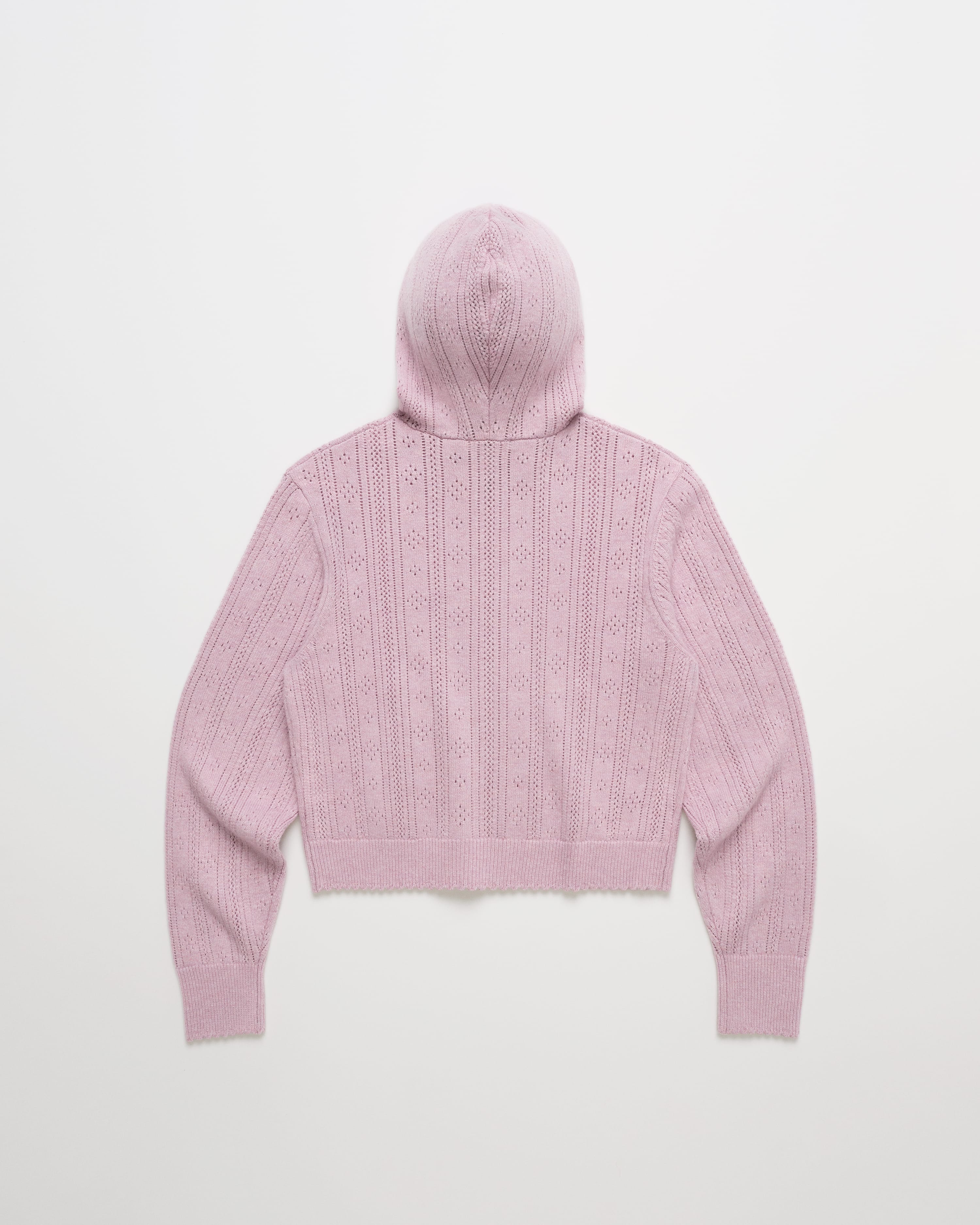 Pointelle Sweater Zip Up - Image 2