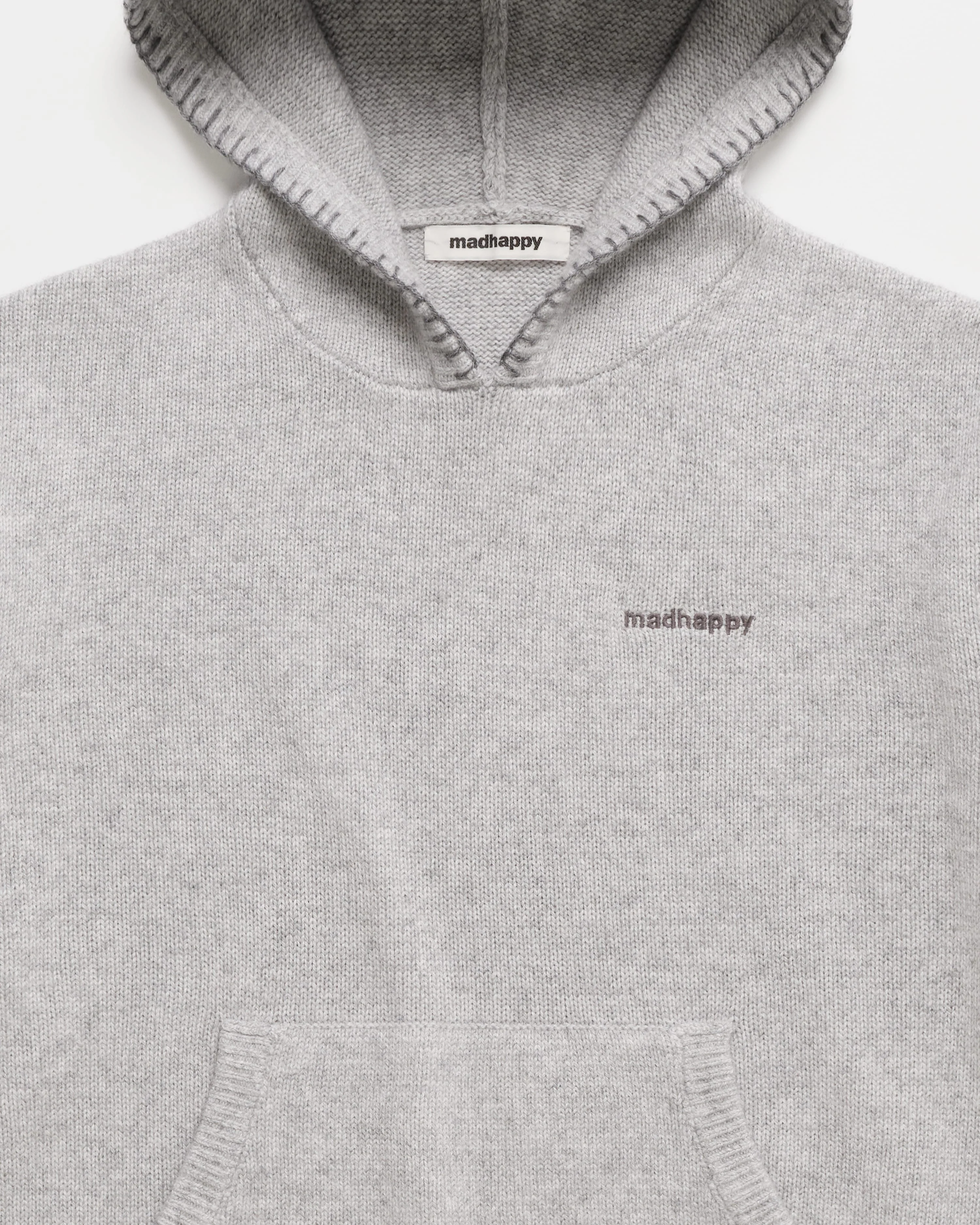 Shrunken Pullover Sweater Hoodie - Image 2