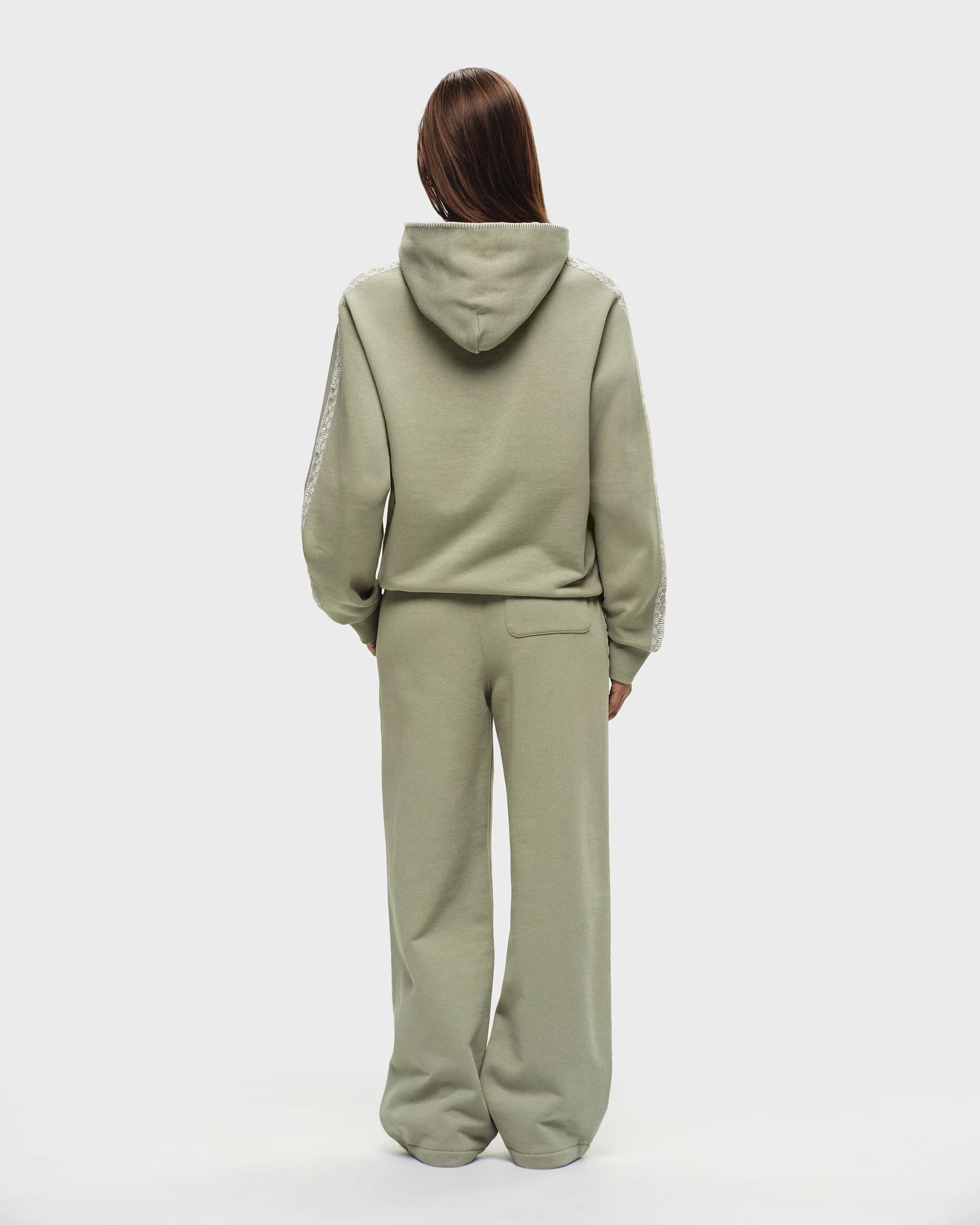PUMA Lace Trim Fleece Straight Sweatpant - Image 5
