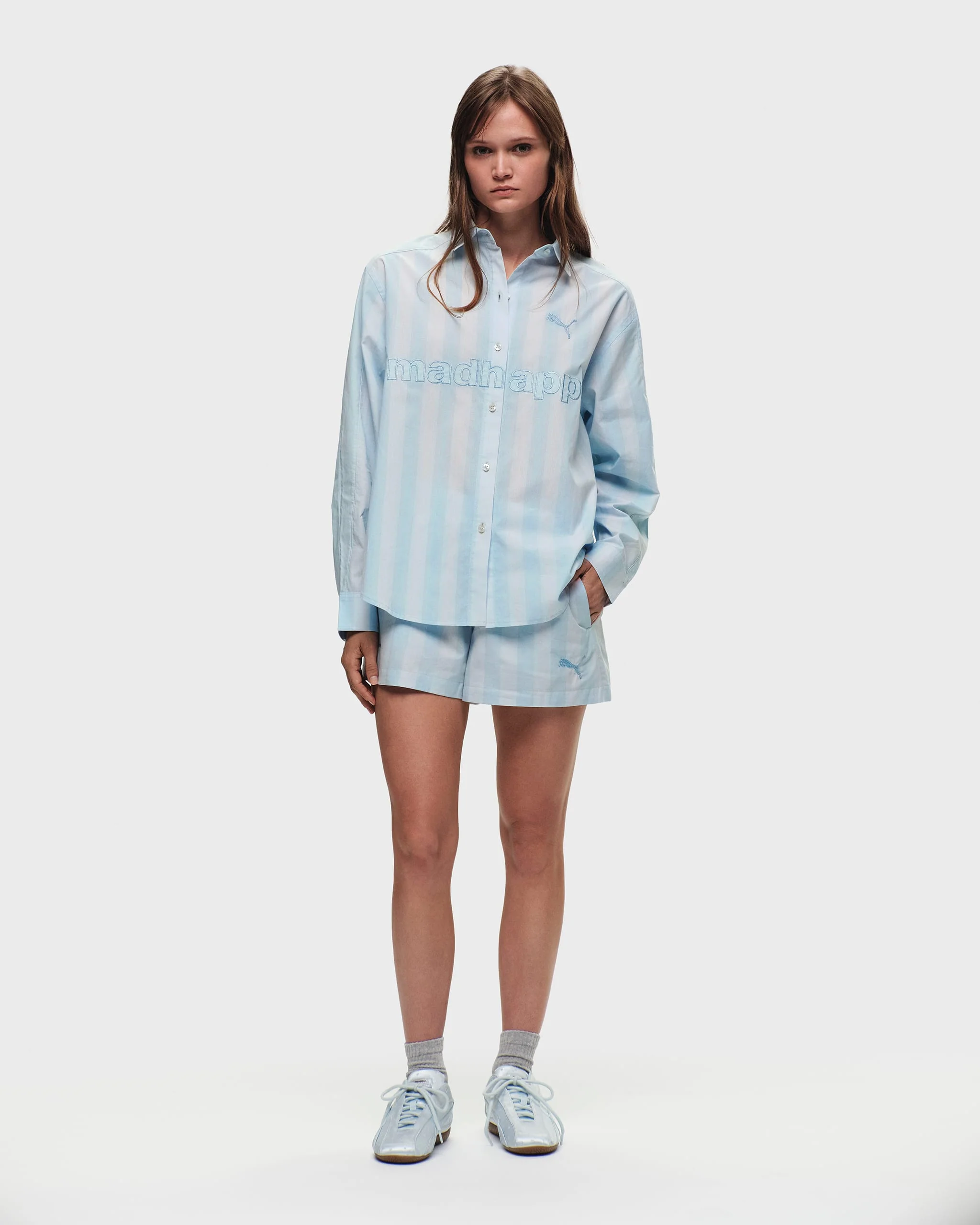 PUMA Poplin Lounge Top - Image 4