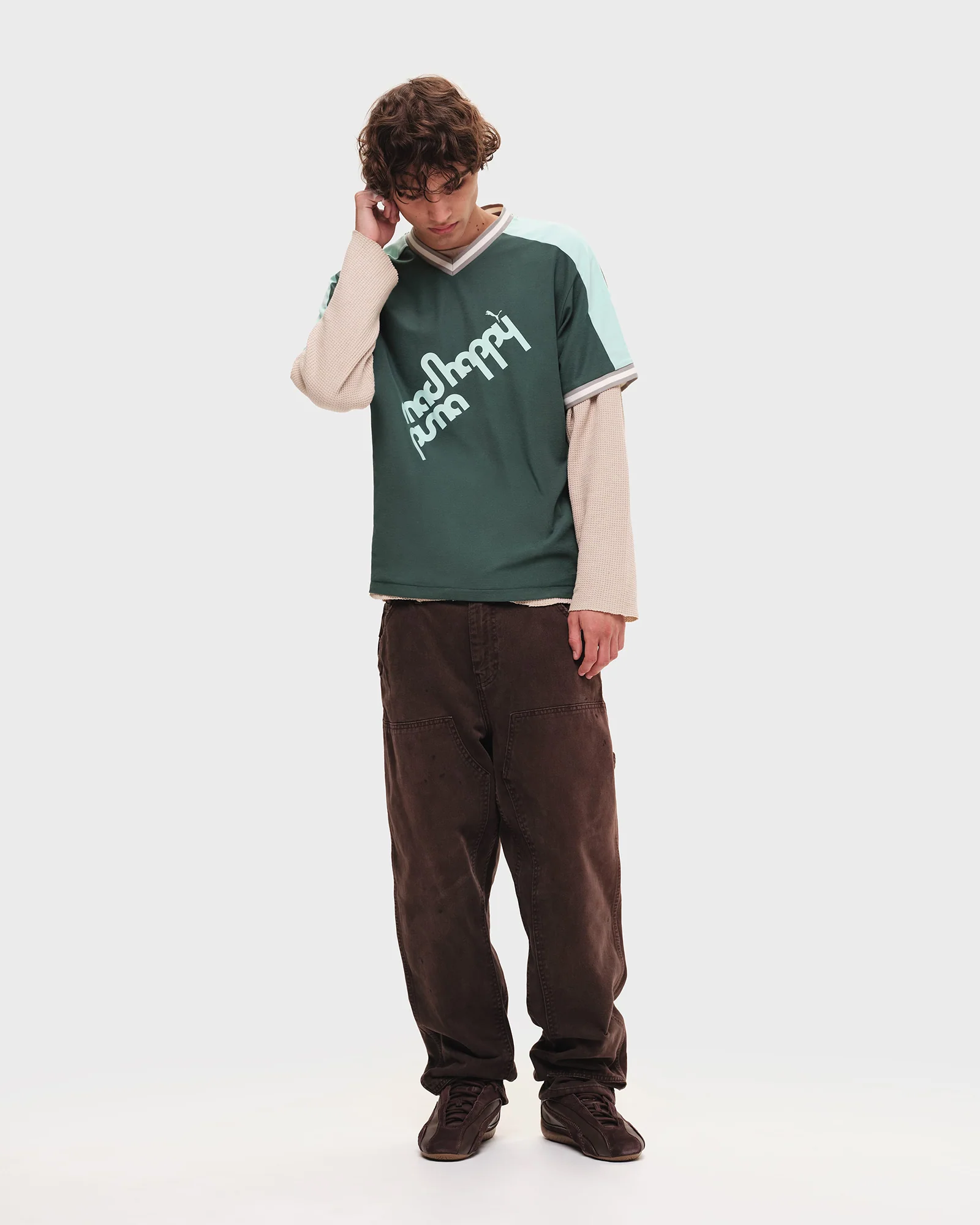 PUMA V Neck Tee Jersey - Image 4