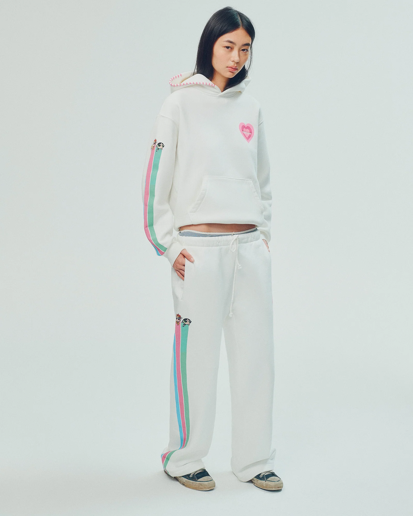 The Powerpuff Girls Heart Straight Sweatpant - Image 4