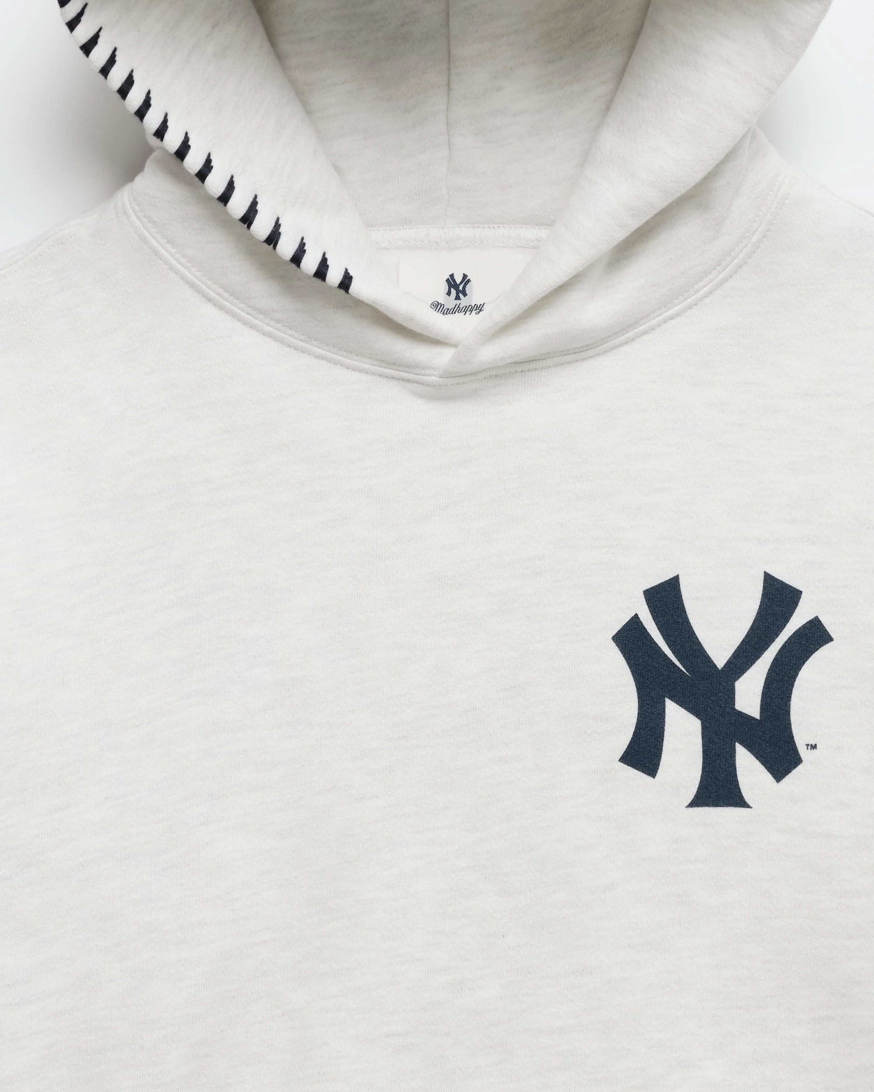 Yankees Washed Fleece Hoodie - Image 3