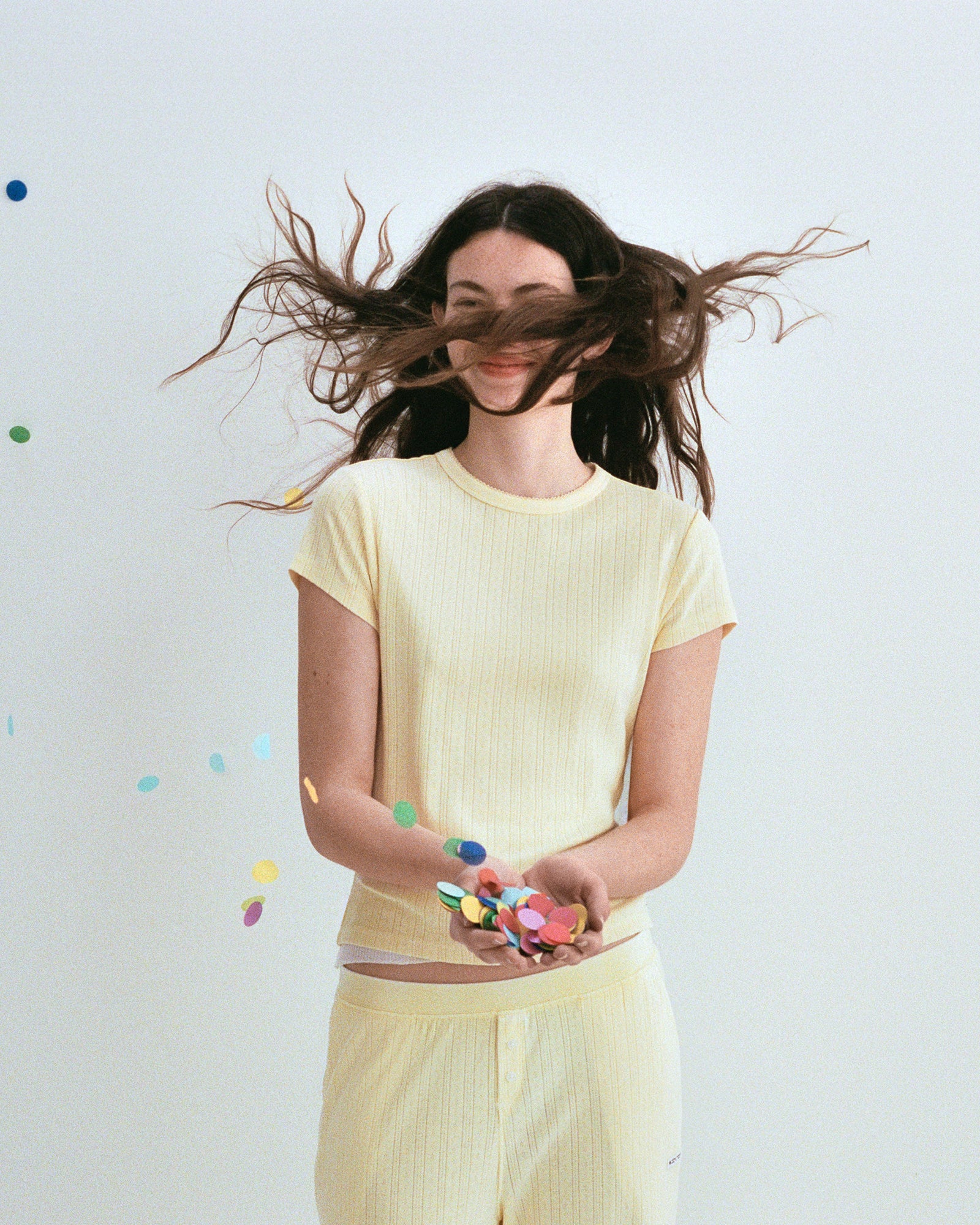 Hanes Pointelle Baby Tee - Image 3