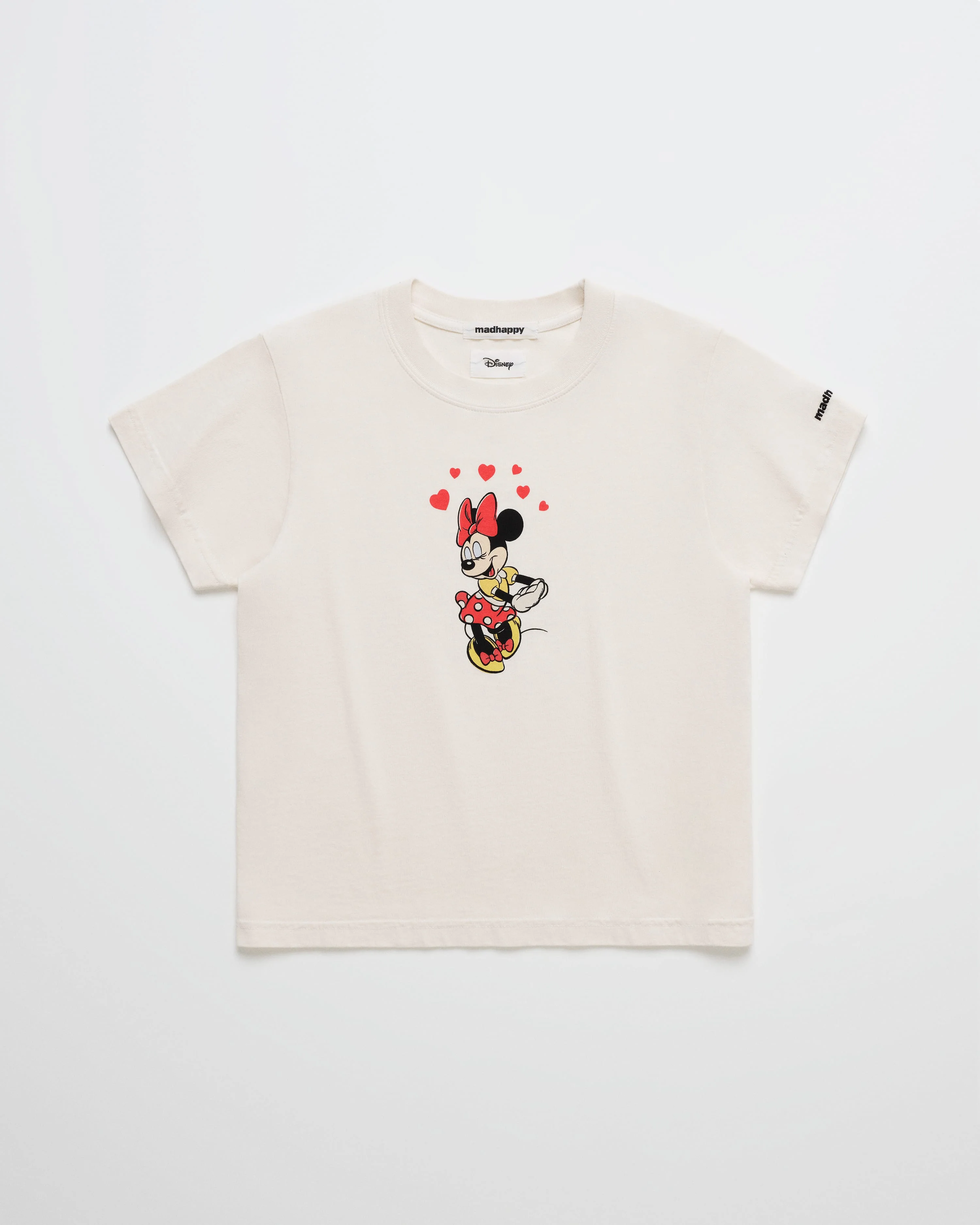 Minnie Mouse Hearts Shrunken Tee