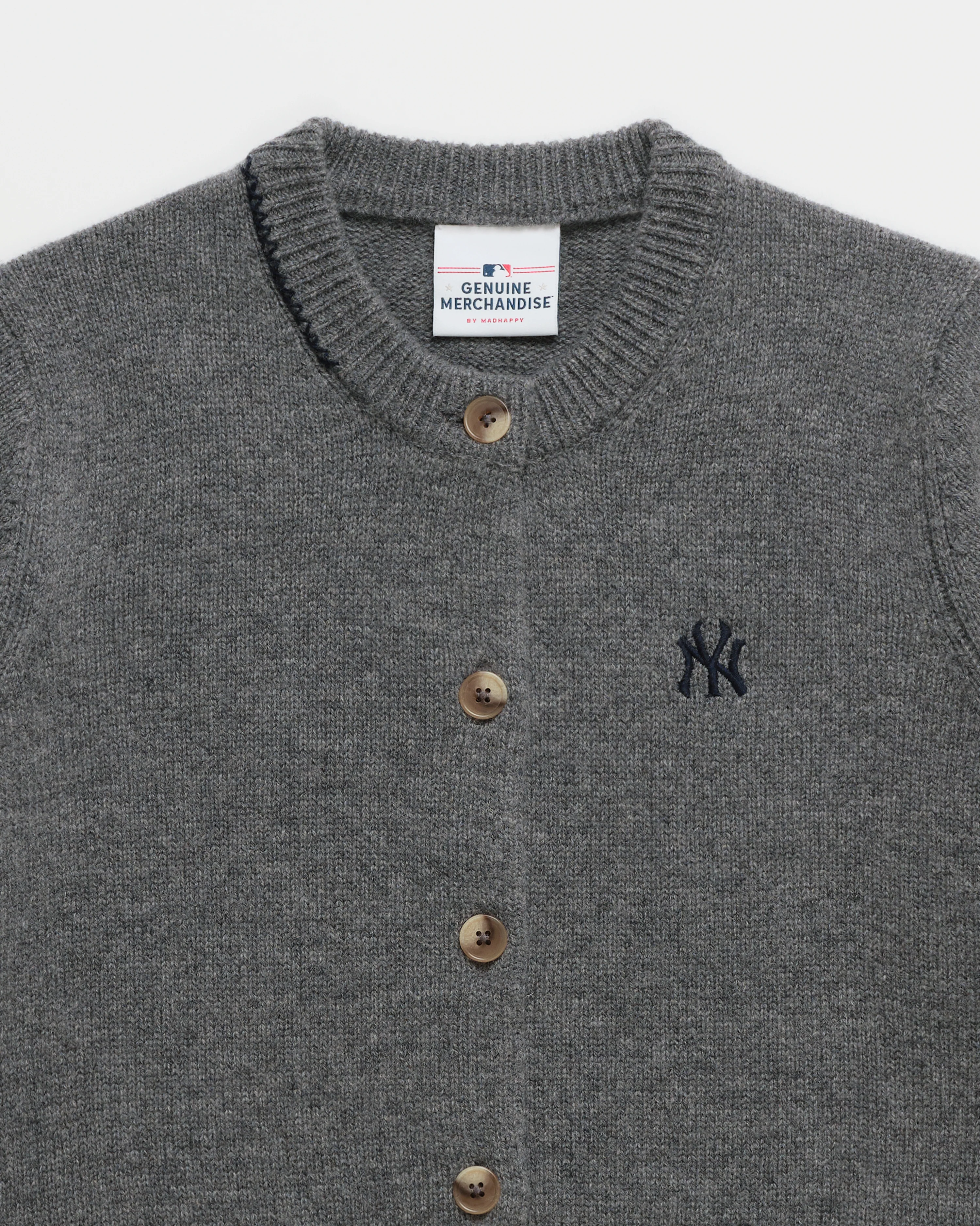 Yankees Crewneck Cardigan - Image 2