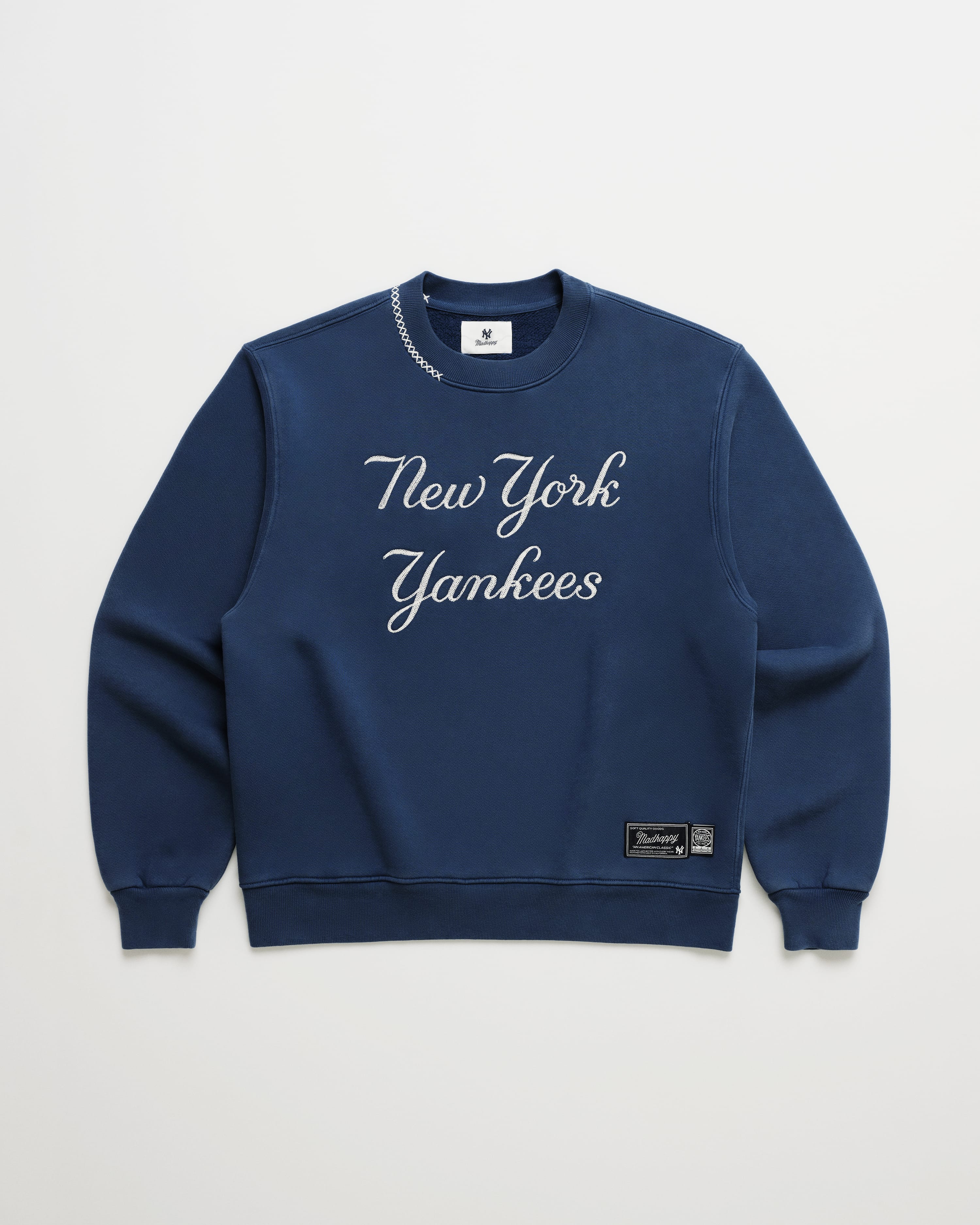 Yankees Script Crewneck